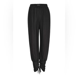 NWT SIZE XS Misa of Los Angeles Charcoal Drawstring Leggings